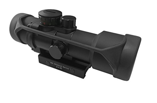 Ade Advanced Optics Crusader 5X Tactical Pris Scope with Illuminated Red/Green Dot Reticle