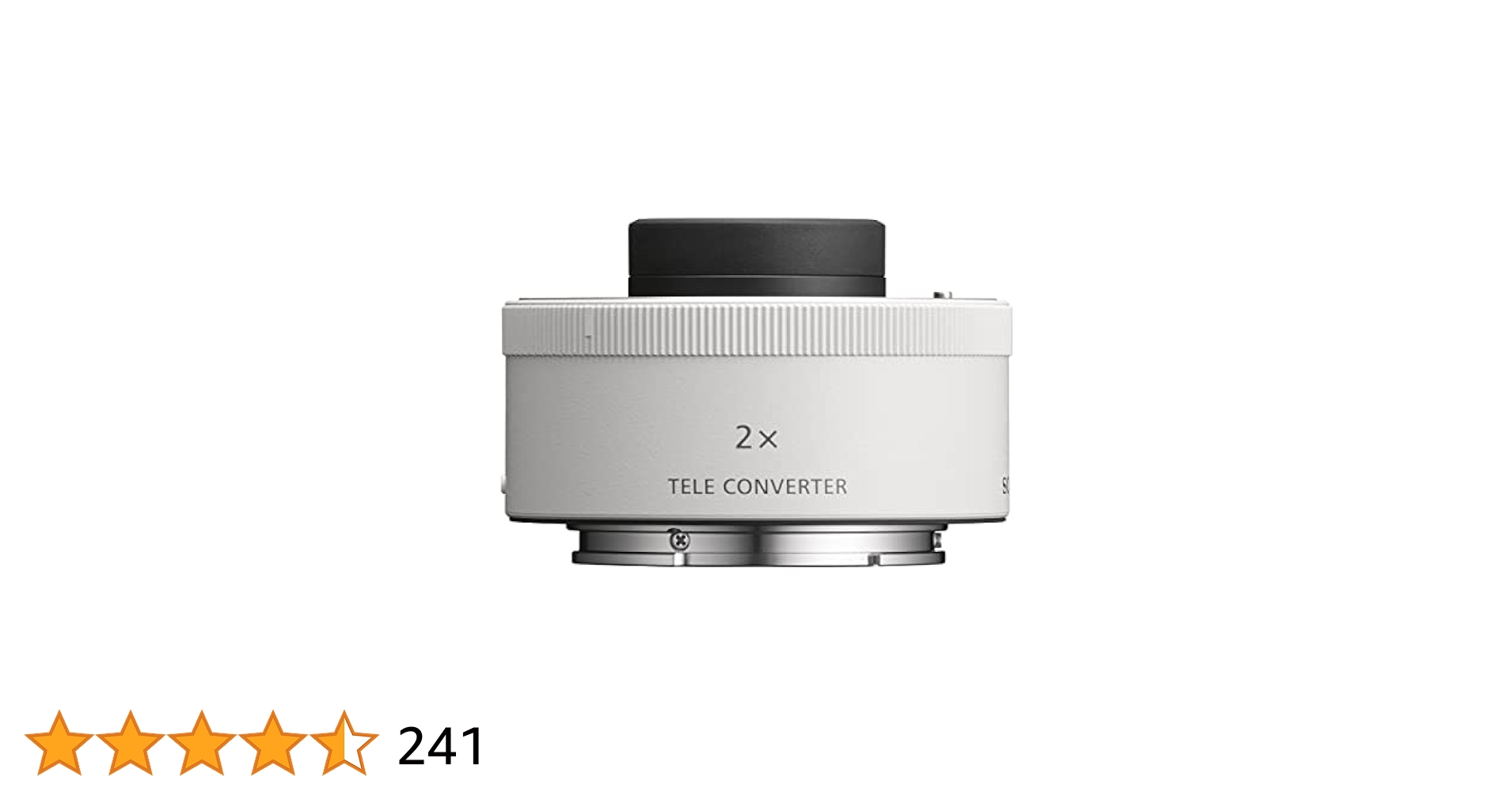SONY SEL20TC テレコンバーター 2x Teleconverter Amazon.com : Sony SEL E Mount 20TC 2X Teleconverter - White