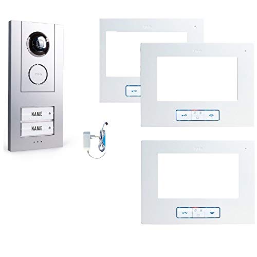 VD 6721 Video Türsprechanlage für 2-Familienhaus + 3 Innenstation VD6721