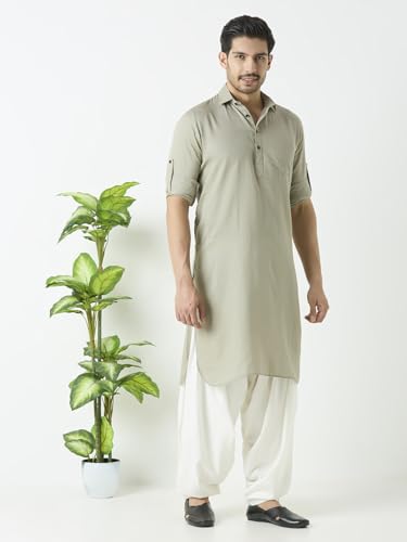 Image of Rajubhai Hargovindas Men's Premium Pathani Kurta