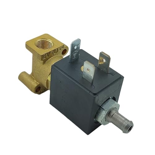 Électrovanne de machine à café normalement ouverte laiton G1/8 vanne vapeur 220V - 4