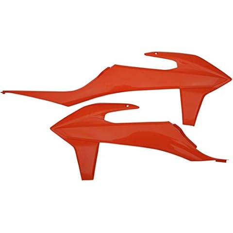 Acerbis Orange Radiator Shrouds Cover