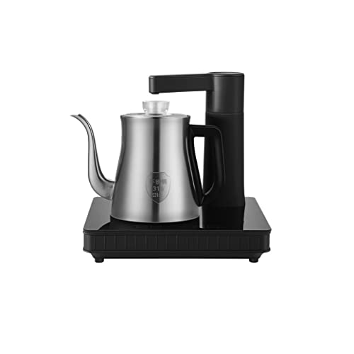 316 Edelstahl Wasserkocher 2-teiliges Set, 1350W Schnellkocher Wasserkocher, Kochtischschutz, Büro-Tee-Maschinen