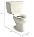 Kohler K-3505-96 Two-Piece Elongated Toilet Bowl 1.6 GPF Biscuit