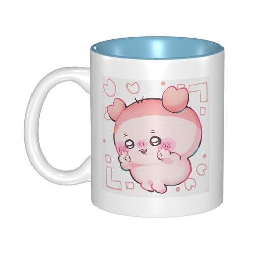 マグカップ ちいかわ カニちゃん コーヒーカップ 陶磁器 ミルクコップ おしゃれ 持ちやすい 耐熱 耐冷 人気 かわいい プレゼント 母の日 記念日 電子レンジ対応 330ml