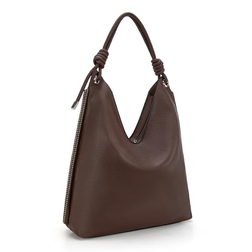 Image of Montana West Hobo Bags for Women Soft Slouchy Top Handle Shoulder Purses Handbag with Knot Strap