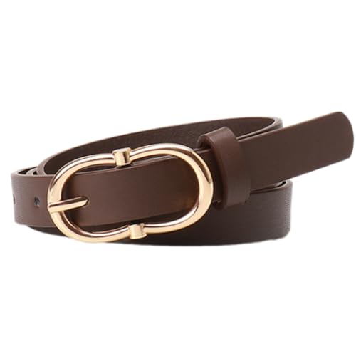 Stylish PU Leather Belt Simple Waist Chain With Buckle For Everyday Commutes Casual Gatherings & Dates