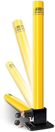 Maypole Round Fold Down Security Post With Integral Lock Suitable...