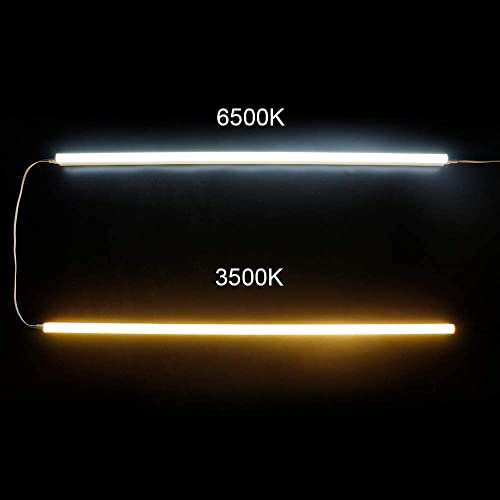 Image of LightingWill LED T5 Integrated Fixture 4FT, Warm White 3500K, 14W, Linkable Shop Light, Ceiling and Under Cabinet Light, Corded Electric with Built-in ON /Off Switch, 1 Pack