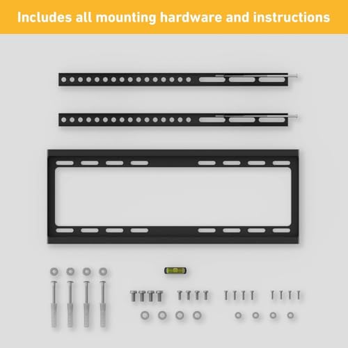 Image of Mumma's LIFE Heavy Duty TV Wall Mount Bracket for LED /HD /Smart TV's, Universal Fixed TV Wall Mount Stand (Pack of 1) (24 to 42 Inches)