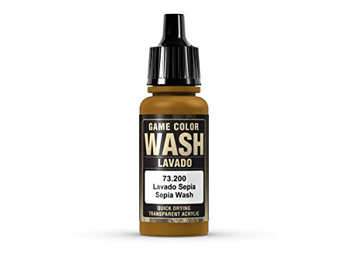 Vallejo Game Color 73200 Wash Sepia (17ml)