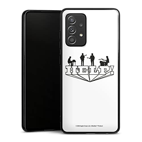 DeinDesign Coque Compatible avec Samsung Galaxy A52s 5G Étui Housse The Beatles Help! Rock ‘n’ Roll - Les Beatles, Paul McCartney, John Lennon, RIngo Starr, George Harrison DeinDesign Coque Compatible avec Samsung Galaxy A52s 5G Étui Housse The Beatles Help! Rock 'n' Roll
