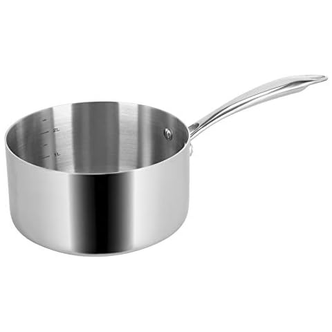 Sitram RAPSODY Saucepan, Stainless Steel, Silver Cover
