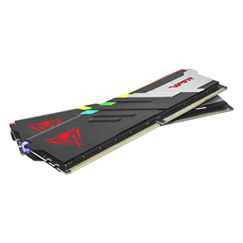 Image of Patriot Memory Viper Venom RGB DDR5 RAM 32GB (2X16GB) 6000MT /s CL30 UDIMM Desktop Gaming Memory Kit PVVR532G600C30K