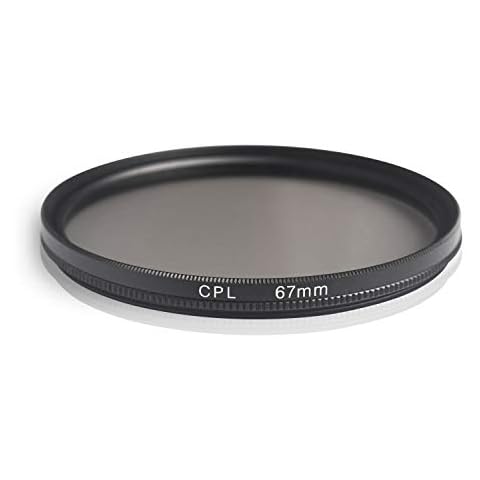 Ares Foto® 67mm Filtro de polarización Circular Cover