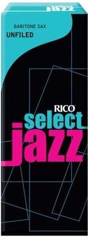 Rico ance sax baritono Jazz Unfiled 2 Hard box da 5