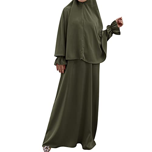 Abaya à manches longues pour la salat quotidienne à la maison
