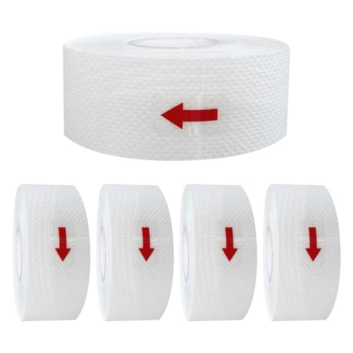 Homoyoyo 5 Piezas Almohadillas Adhesivas Absorbentes para Sudor de Gorra y Cuello Forro de Sudor Transpirable Autoadhesivas Tela No Tejida Protección para Prendas y Sombreros en Verano