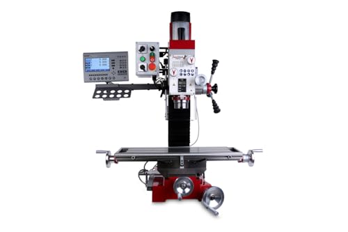 PAULIMOT Bohr-/Fräsmaschine F400-G mit Ölbad-Schaltgetriebe und Messsystem