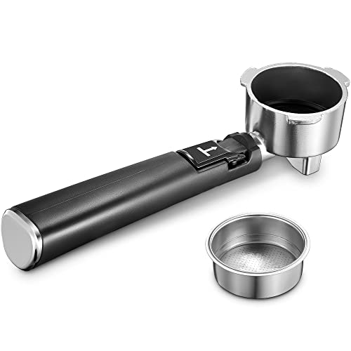 Siebträger und Edelstahl Filter Set für Yabano CM6851 Espressomaschine Cover