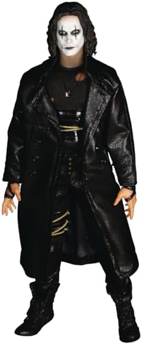 Mezco The Crow One:12 Action Figure Eric Draven 100% Plastic in Gift Box Manufacturer Multi-Colour H858210