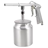 Garneck Pneumatische Spritzpistole mit Hoher Zerstäubung Großer Behälter Handgerät für Unterbodenschutz Rostschutz und Vielseitige Lackierarbeiten Wetterbeständig für Auto