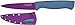 Colourworks Cuchillo Mondador con Funda para Afilar Cuchillos Edgekeeper, Acero Inoxidable, Morado, 9,5 cm