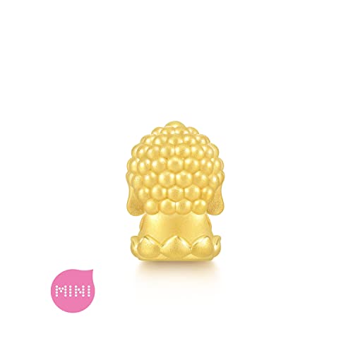 CHOW SANG SANG 999 24K Solid Gold Zodiac Guardian Buddha Mini Charm Bracelet for Women and Men4