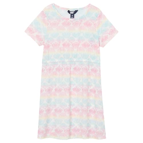 Lands' End Girls Short Sleeve Mesh Cover Up