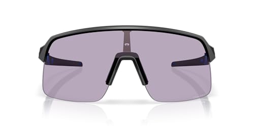 Oakley Men's OO9463A Sutro Lite Low Bridge Fit Rectangular Sunglasses, Matte Black/Prizm Slate, 39 mm