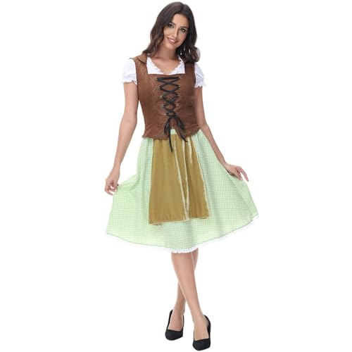 Robe traditionnelle bavaroise ajustée pour sublimer votre silhouette