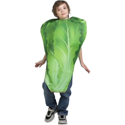 Disfraz Unisex Infantil de Lechuga Divertida miniatura 3