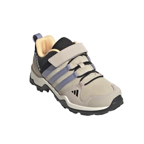 AX2R CF Hiking Shoe - Kids', Sand Strata/Silver Violet/Acid Orange, 12.52