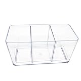 XMHF Aquarium Fish Tank Breeder Box 3 Room Separation Incubator Shrimp Isolation Hatchery (2...