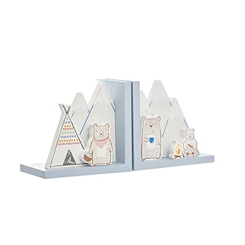 Sujetalibros para niños de campamento de Mountain Bear.