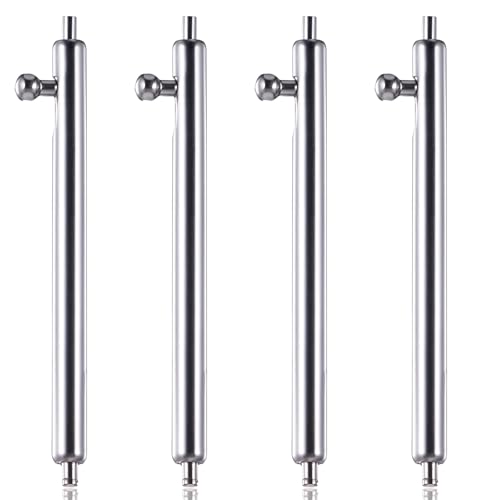 YQQYG 4 Pcs Quick Release Spring Bar, 22mm Stainless Steel Watch Band Pins Replacement, Strap Link Pins Watch Repair Accessories