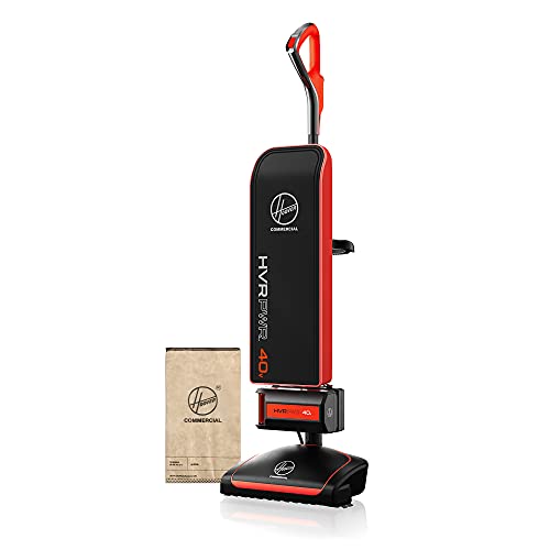 Hoover Commercial Hvrpwr 40V Cordless Upright, Lightweight Hepa Filter Pro Grade 15 Pounds 10 Quart, Ch95519, Black/Orange #TOP2