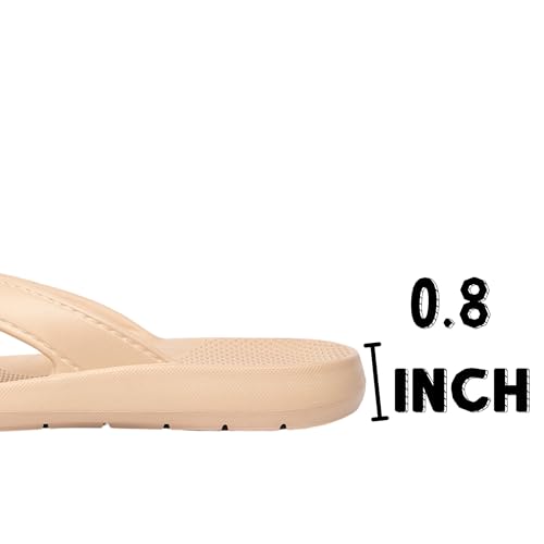 EVA Soft Comfort Flip-flops Sandals for Women and Men Slides Sandals for Women Cloud Flip-flops Slippers with Thick Sole Non-Slip Indoor and Bathroom Sandals for Ultimate Comfort4