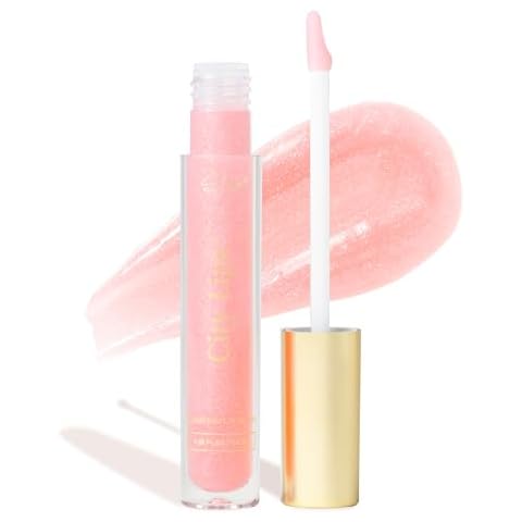 City Beauty City Lips Plumping Lip Gloss Tinsel Town - High-Shine Gloss for Fuller, Younger-Looking Lips | Hydrating & Smoothing Lip Treatment Hyaluronic Acid Cover