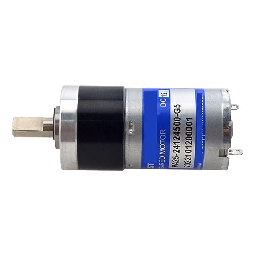 Motor de CC 12V con reducción de velocidad planetaria para sistemas mecánicos sin fuerza