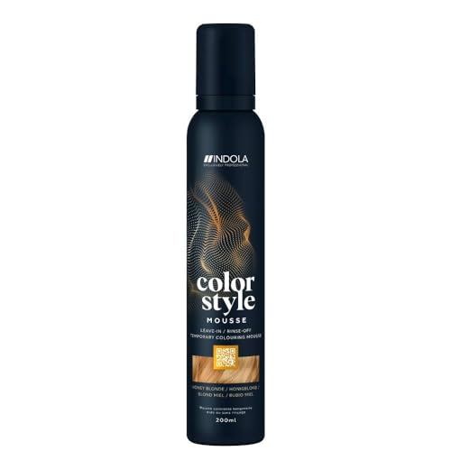 Indola Color Style Mousse Temporary Colour Honey Blonde 200ml