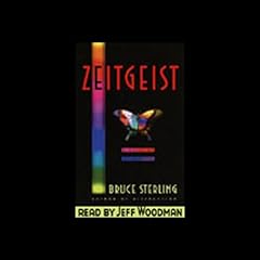 Zeitgeist Audiolibro Por Bruce Sterling arte de portada