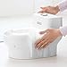 Skip Hop Potty Training Toilet with Easy Clean Coating & Baby Wipes Holder, White