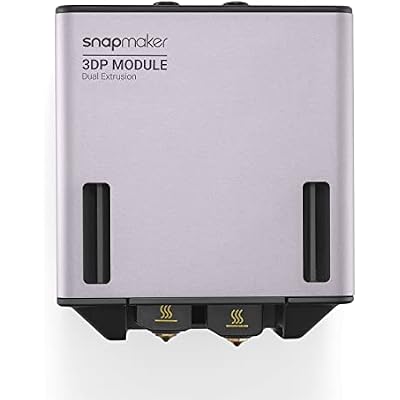 Snapmaker 2.0 Dual Extrusion 3D Printing Module for Dual Material Printing & Dual Color Printing and Breakaway&Dissolvable Support Printing,Compatible with A350T/A350/F350/A250T/A250/F250 3D Printer