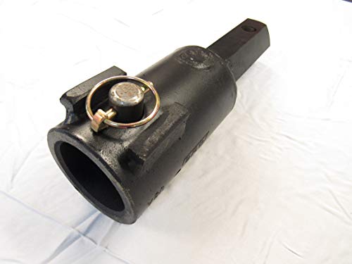 Lowe Auger Bit Post Hole Adapter Conversion - 2 9/16" Round to 2"