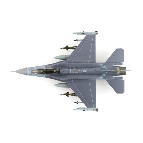 Modelo de caza HA38026 F-16D a escala 1/72 en aleación premium de alta fidelidad 5