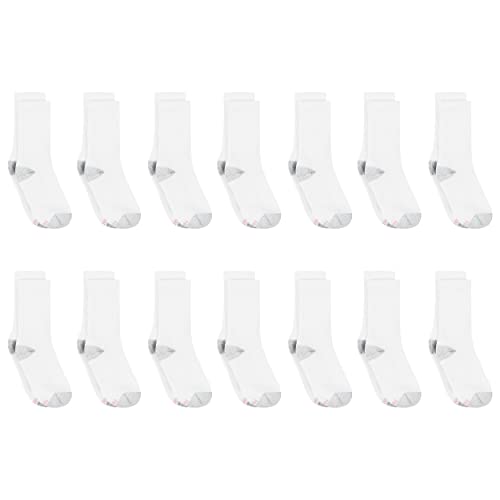 Hanes Women's Soft Moisture-Wicking Crew Socks, Multipack2