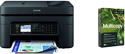 Epson Workforce WF-2840DWF Print/Scan/Copy/Fax Wi-Fi Printer With ADF, Black