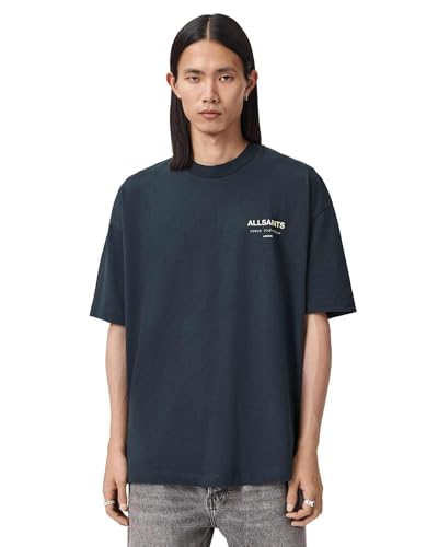Image of AllSaints Men's Underground Oversized Short Sleeve Crew Neck Shirt
