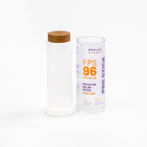 Pro Stick Protetor Solar Facial FPS96 14g Pink Cheeks - Resistente Água Esporte Beleza Solar Maquiagem Sombra...